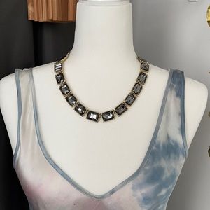 Jeweled collar necklace